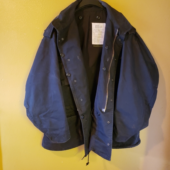 HOST PICK 😊 Tru Spec Men's Black Zip Up Lined Jacket XL - Picture 9 of 11